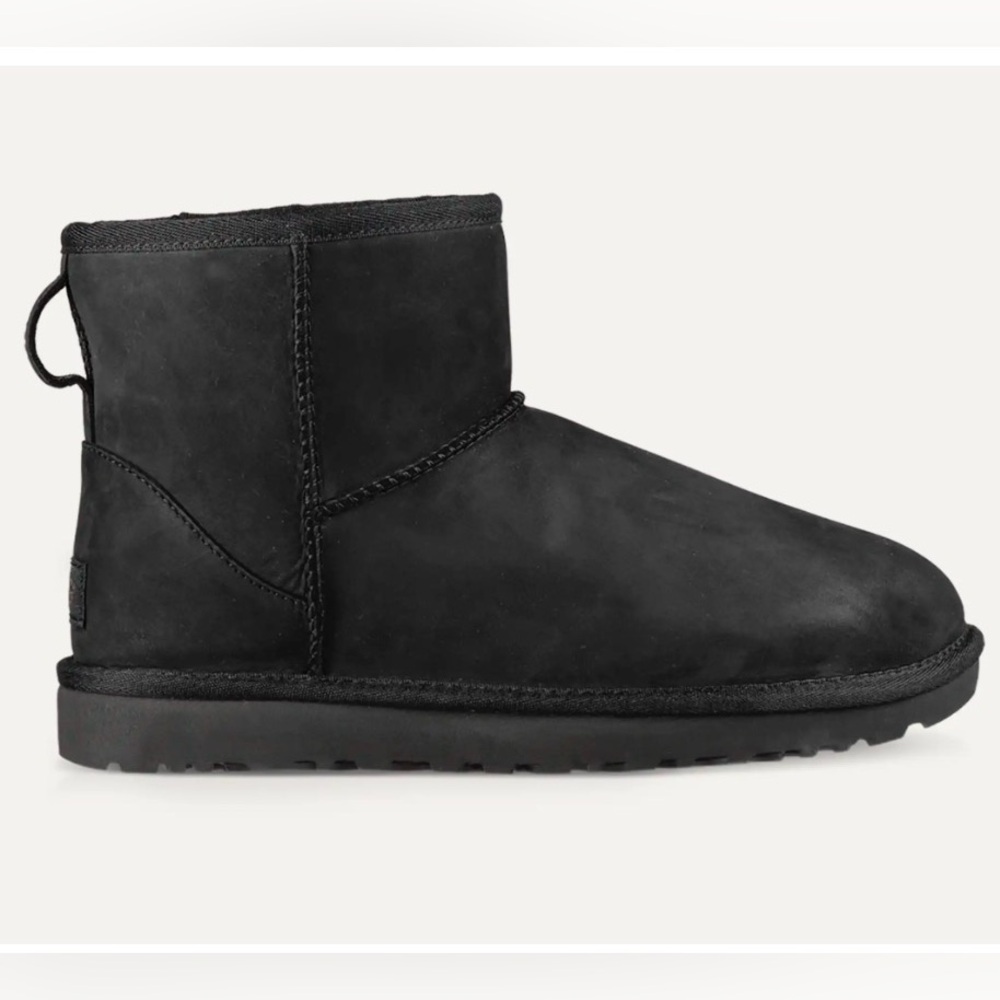 UGG Women’s Classic Mini Leather Waterproof Boots